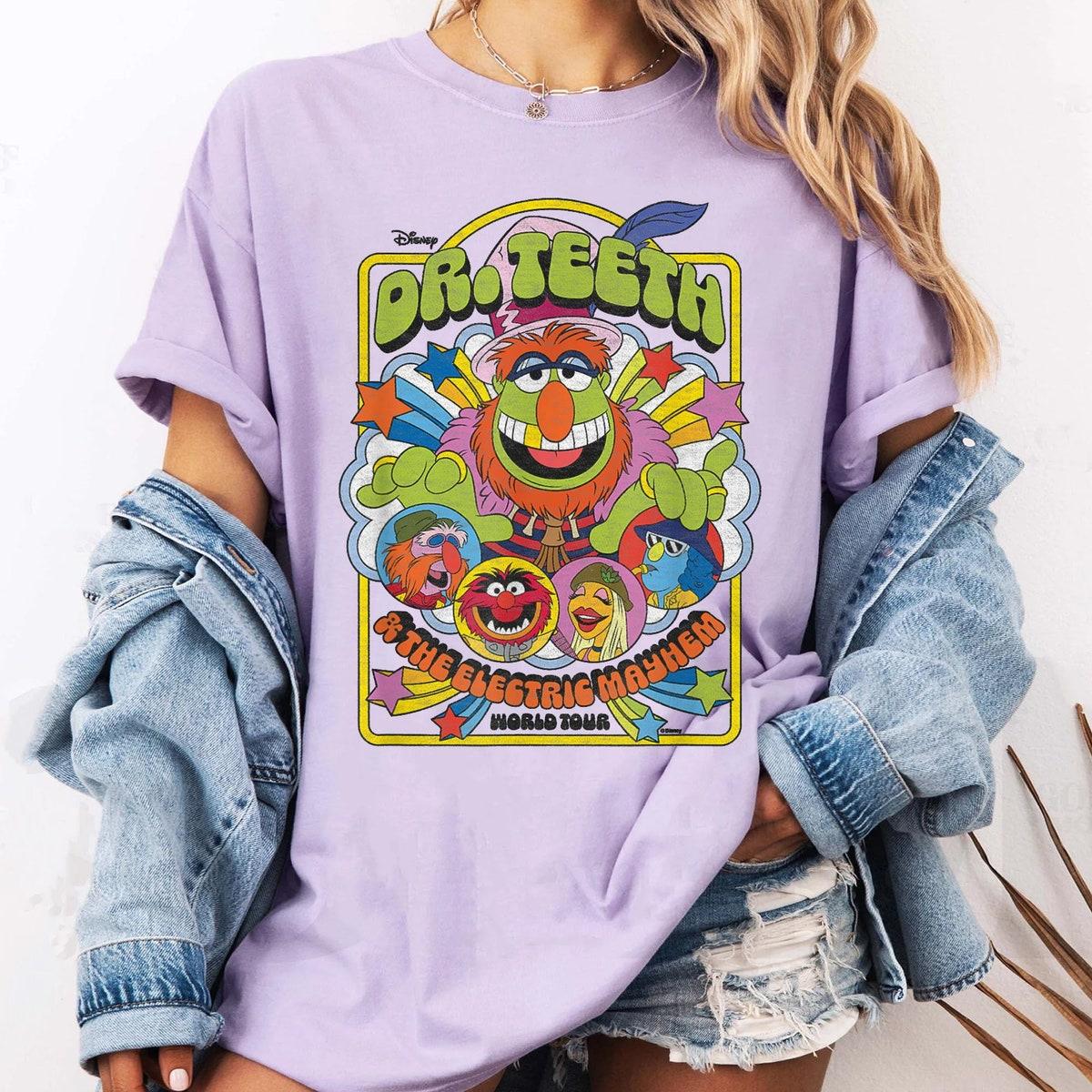 The Muppets Dr Shirtth And The Electric Mayhem World Tour Shirt 3