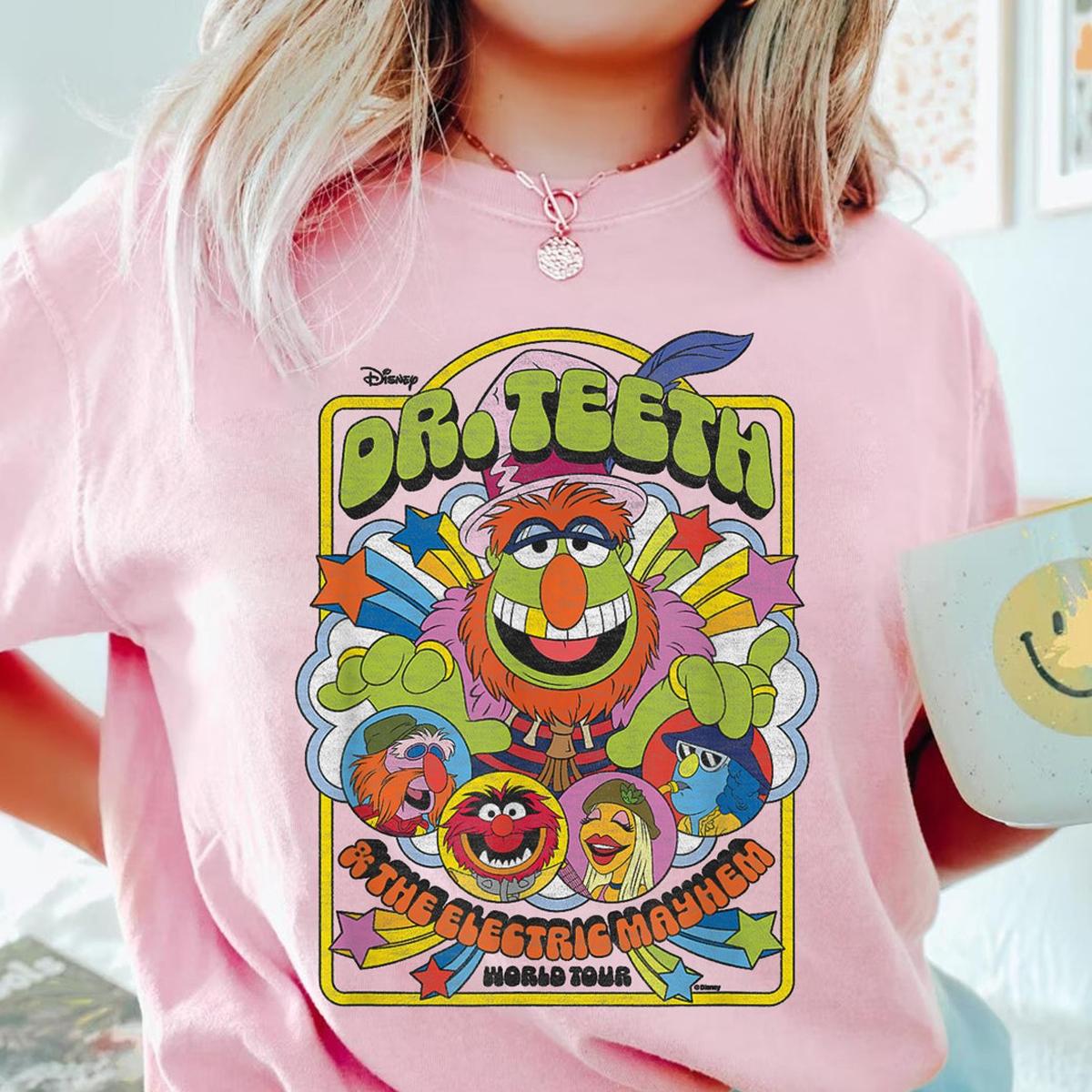 The Muppets Dr Teeth And The Electric Mayhem World Tour Shirt 5