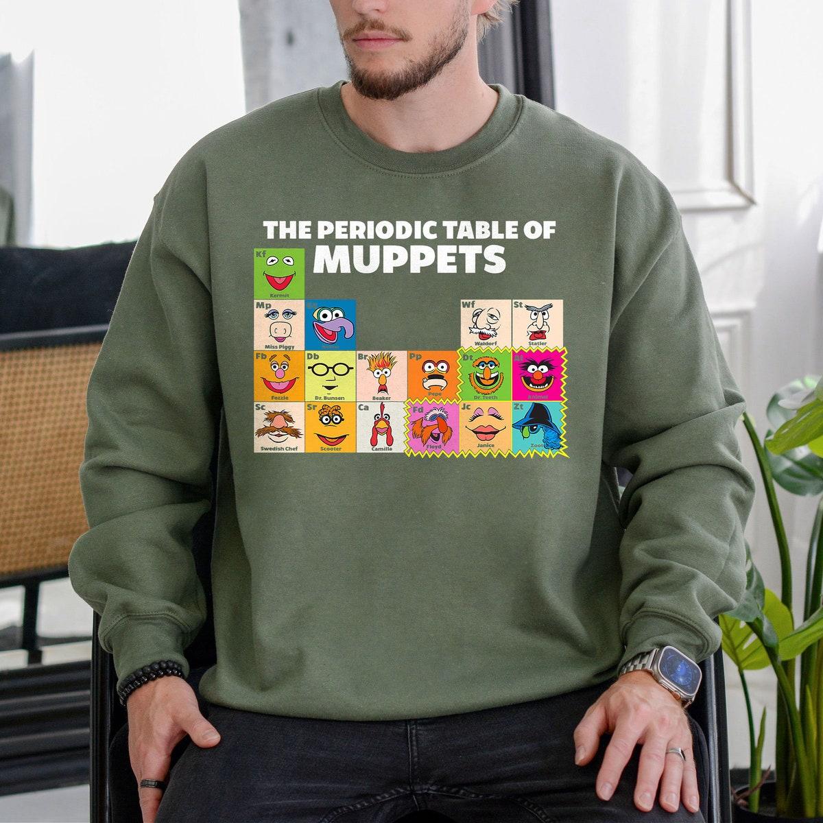 The Muppets Periodic Table Of The Muppets Shirt 2