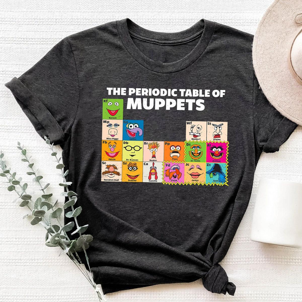 The Muppets Periodic Table Of The Muppets Shirt 3