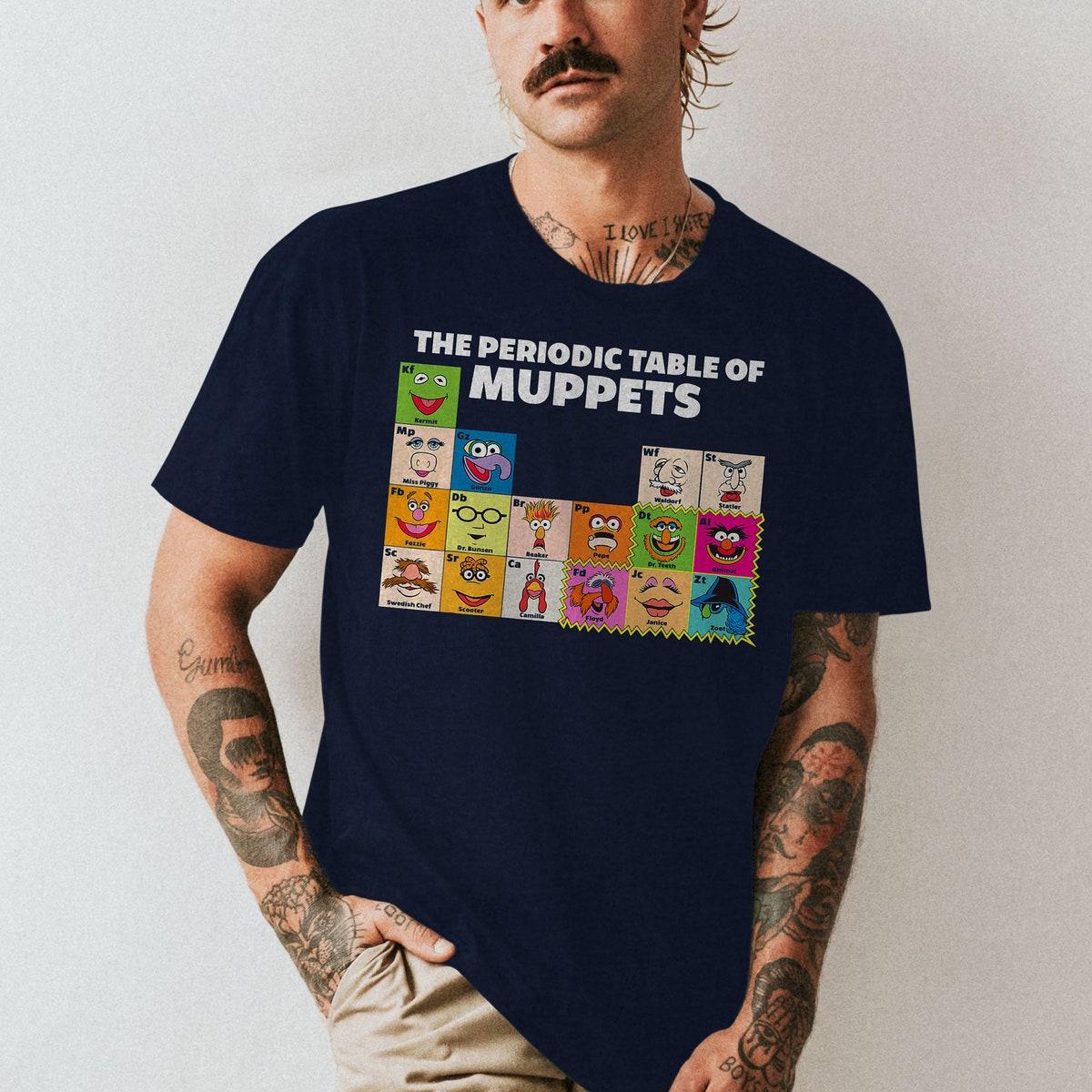 The Muppets Periodic Table Of The Muppets Shirt 4