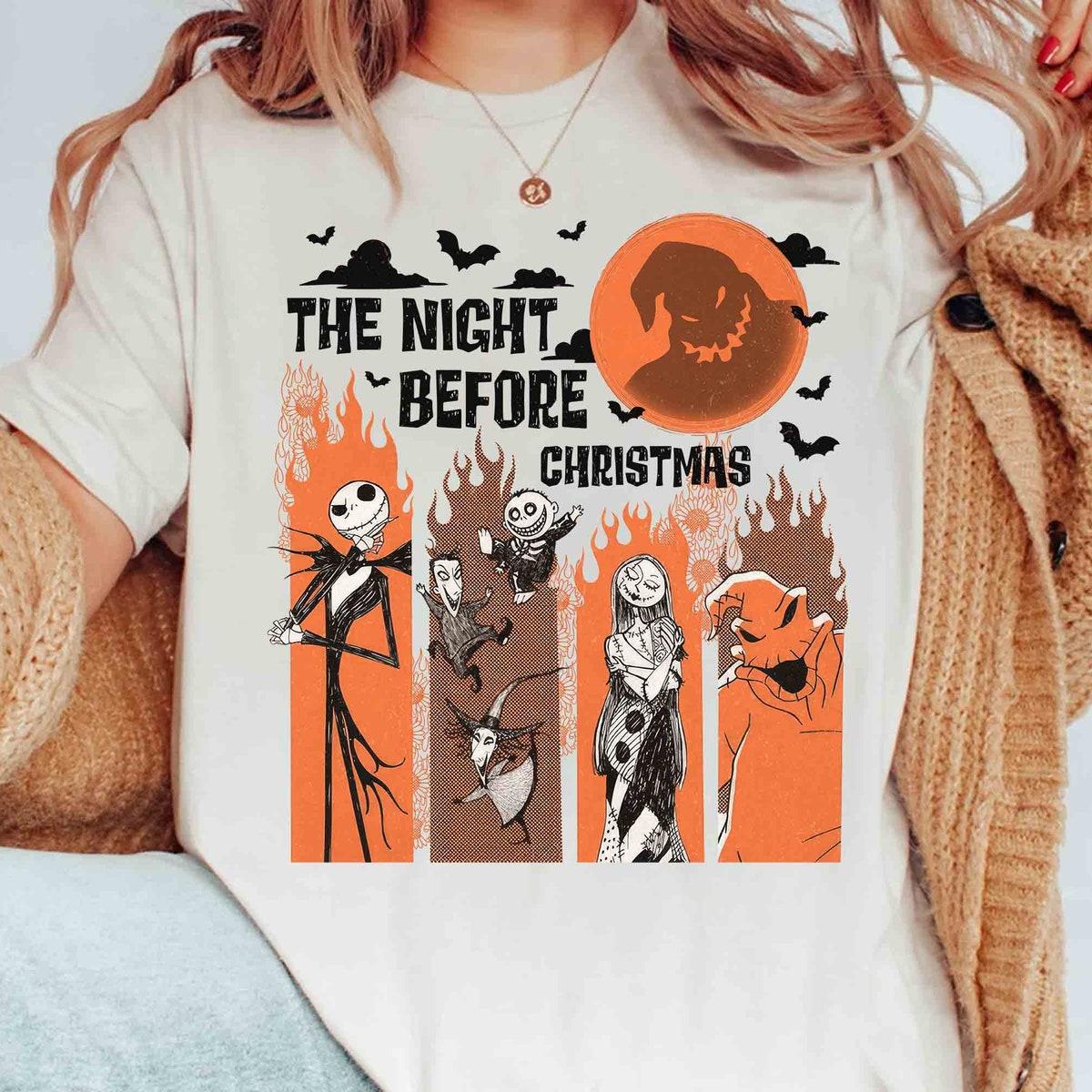 The Nightmare Before Christmas Jack Skellington Sally Zero Matching Shirt 2