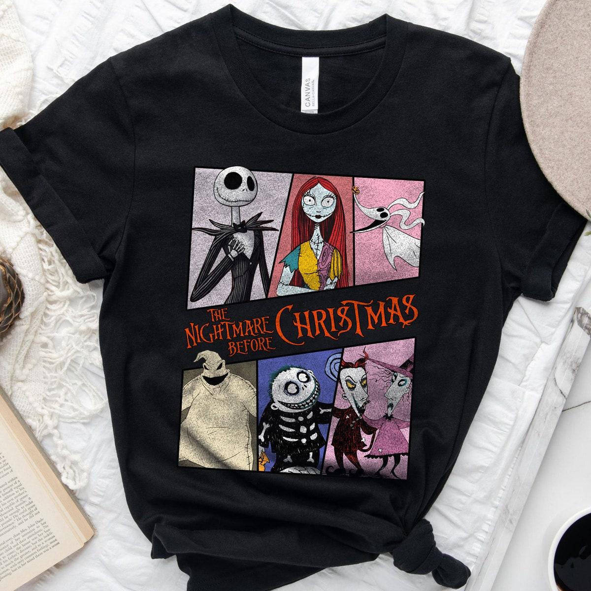 The Nightmare Before Christmas Jack Skellington Vintage Shirt 2