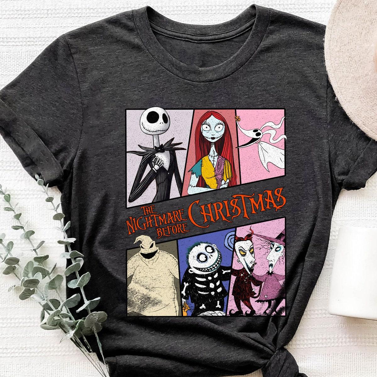 The Nightmare Before Christmas Jack Skellington Vintage Shirt 4