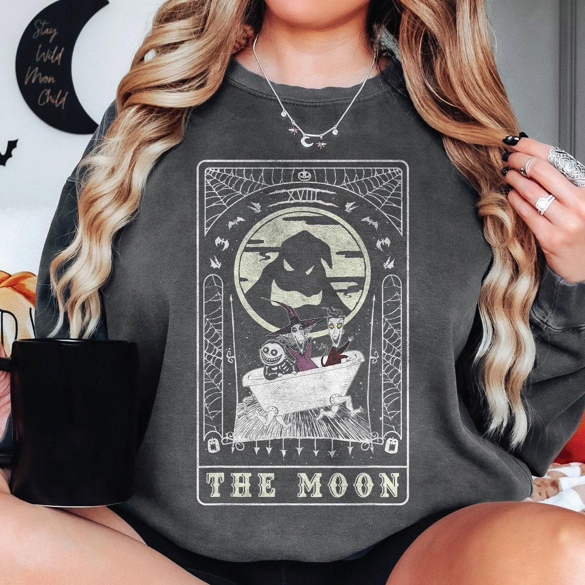 The Nightmare Before Christmas The Moon Card Halloween Shirt 1