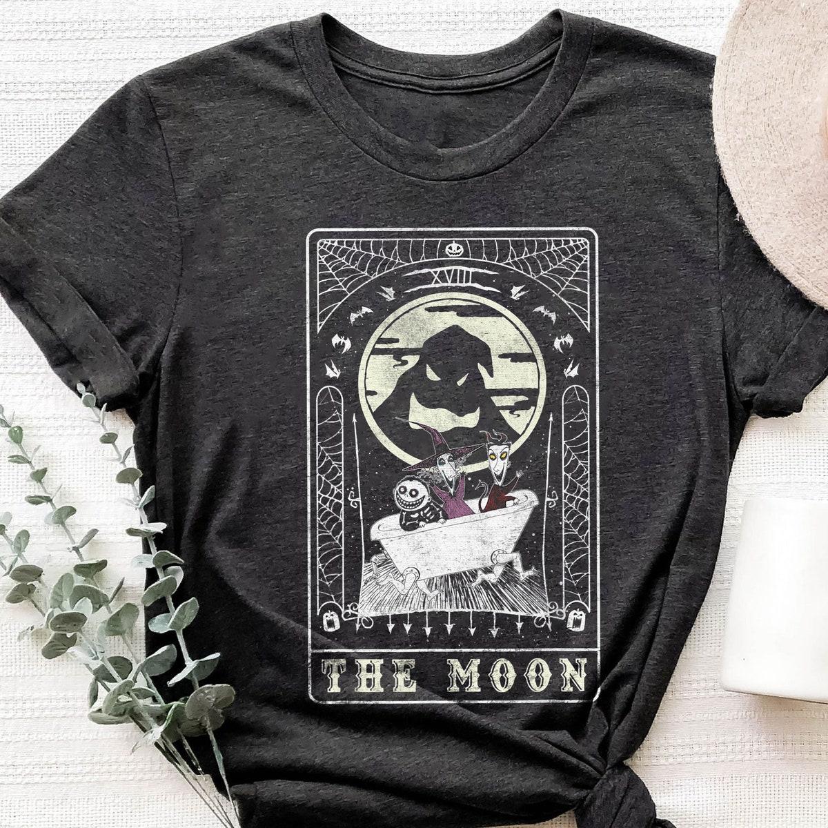 The Nightmare Before Christmas The Moon Card Halloween Shirt 3