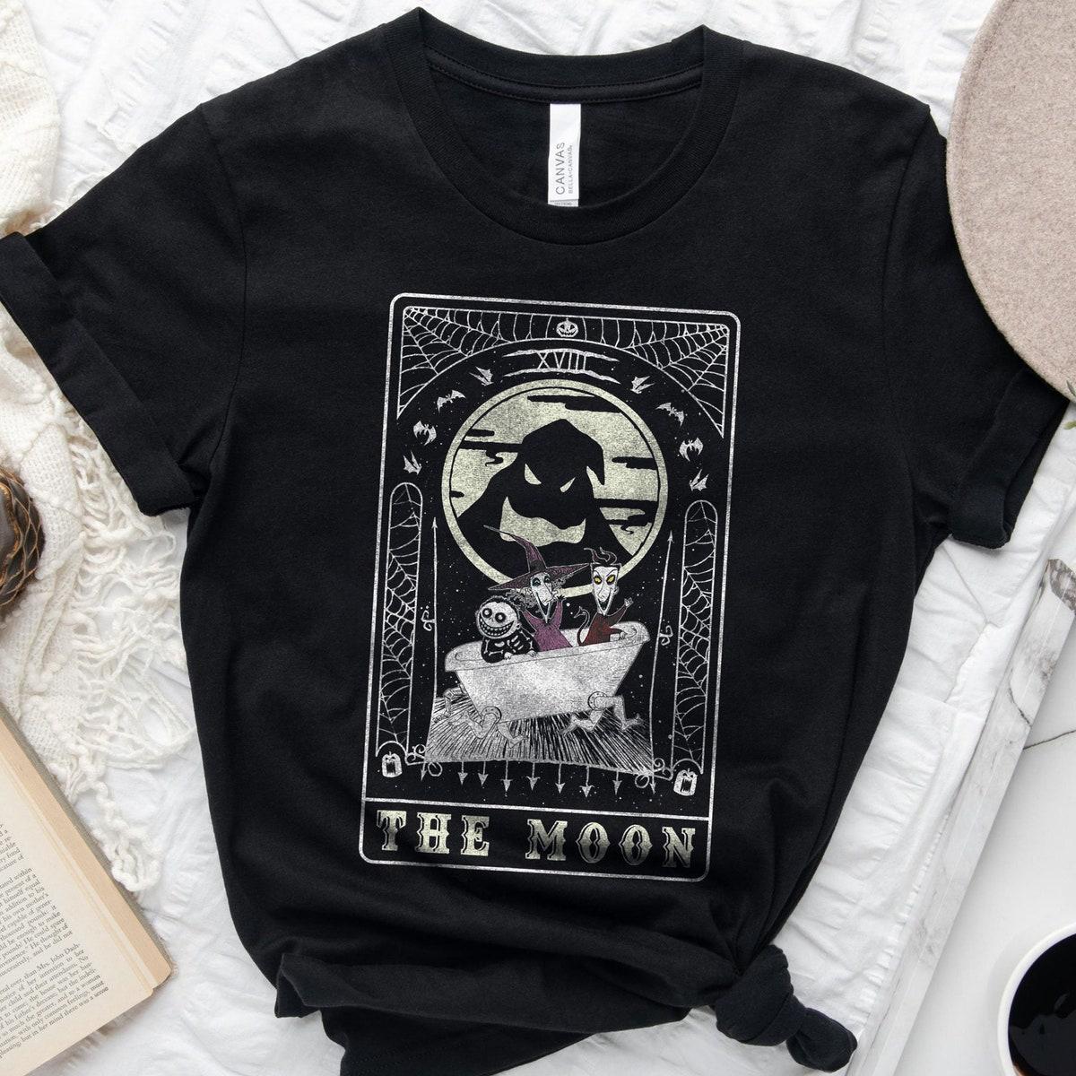 The Nightmare Before Christmas The Moon Card Halloween Shirt 4