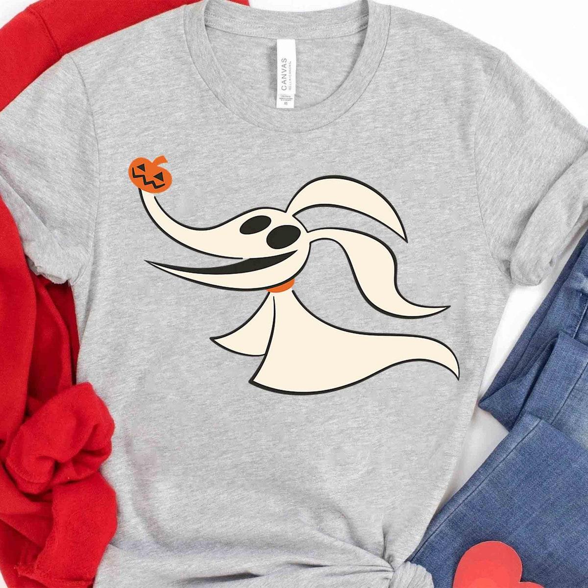 The Nightmare Before Christmas Zero Dog Pumpkin Shirt 3