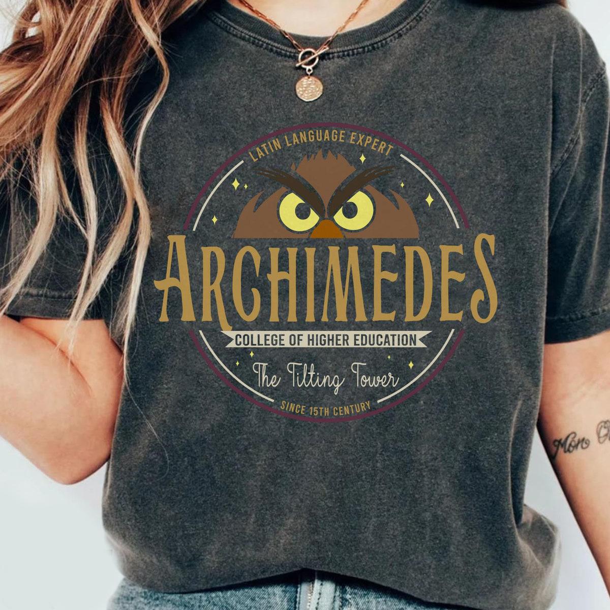 The Owl Archimedes College Higher Education Shirt 4