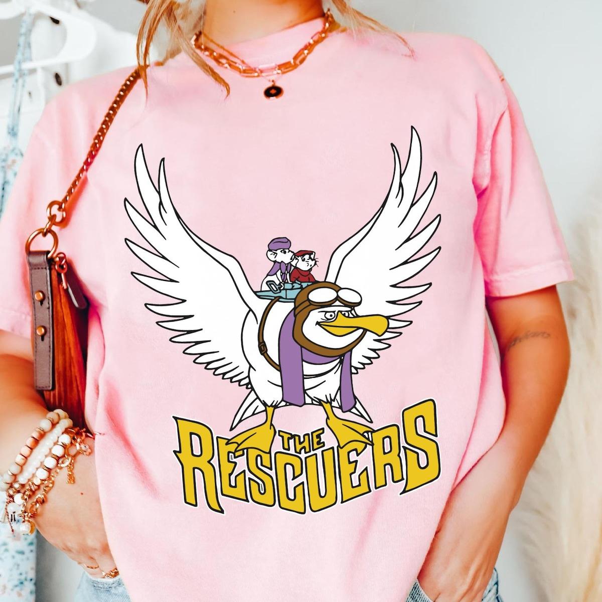 The Rescuers Juniors Orville Flight Bernard And Bianca Shirt 4