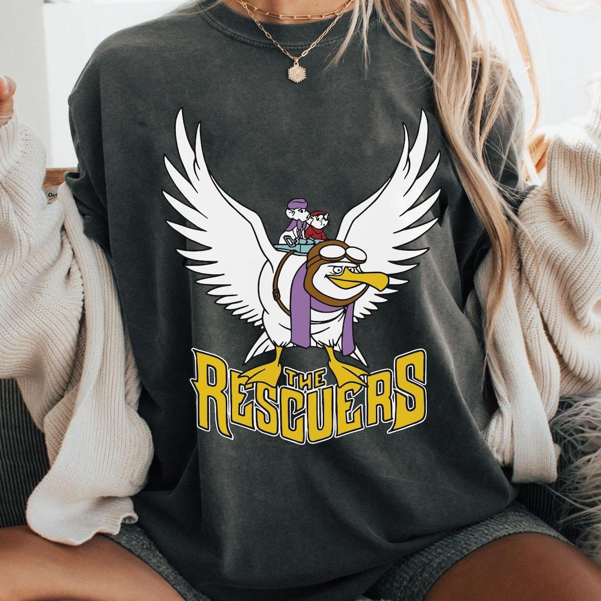 The Rescuers Juniors Orville Flight Bernard And Bianca Shirt 5