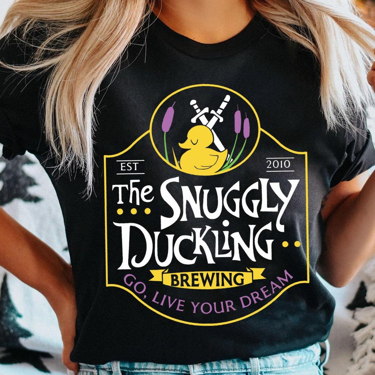 The Snuggly Duckling Brewing Go Live Your Dream Shirt 1