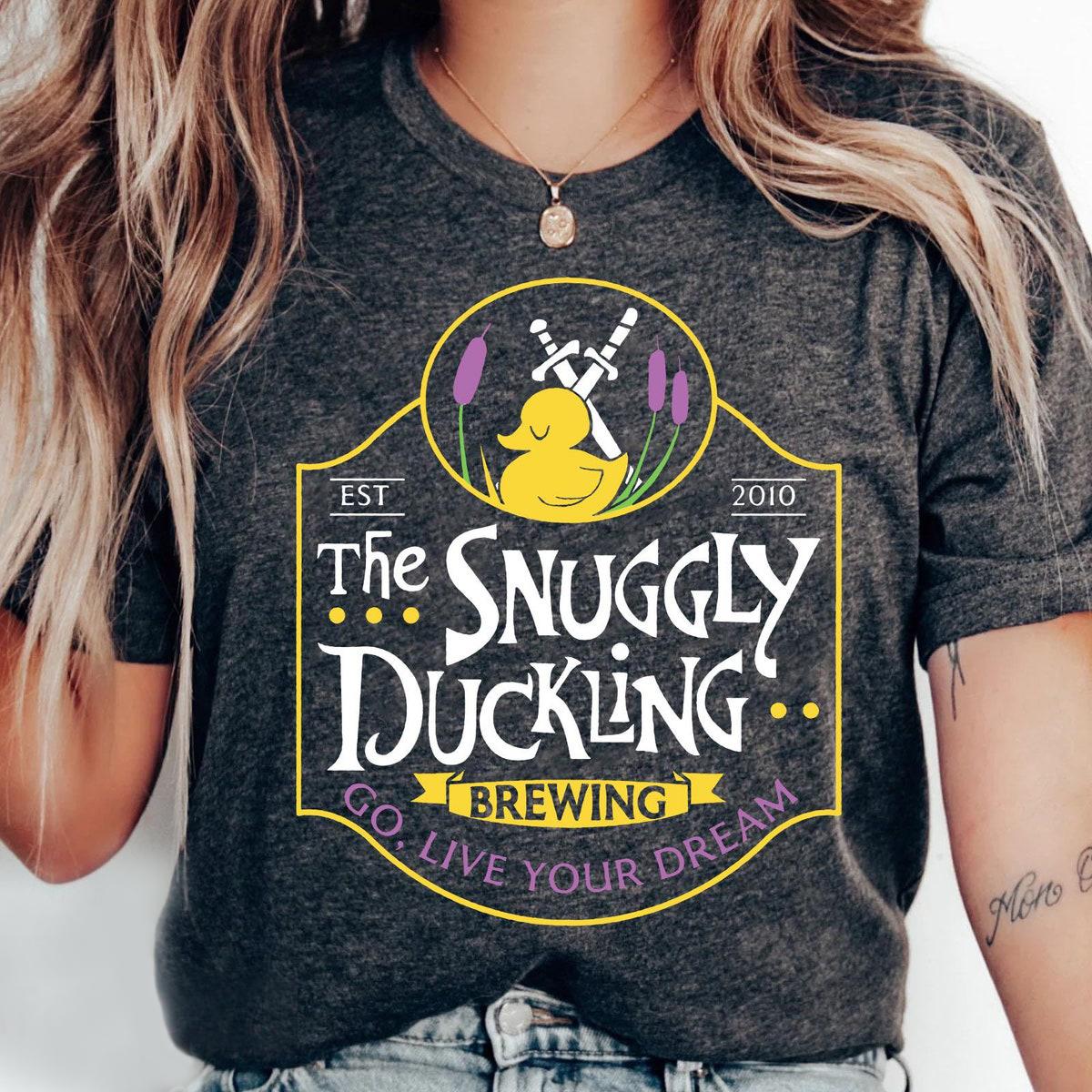 The Snuggly Duckling Brewing Go Live Your Dream Shirt 2