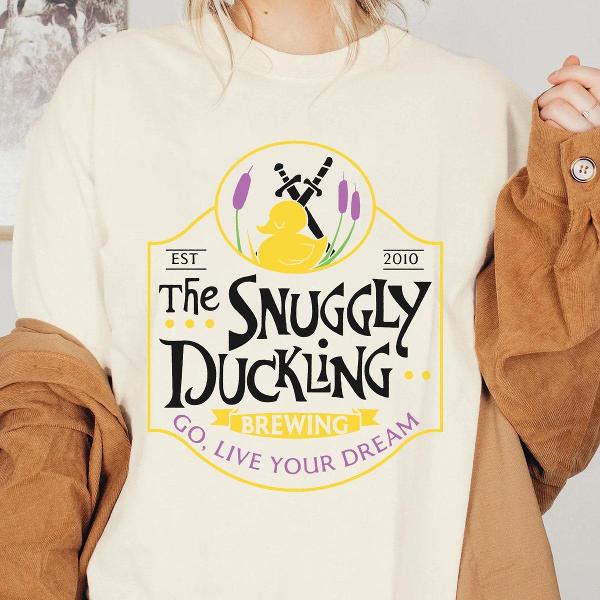 The Snuggly Duckling Brewing Go Live Your Dream Shirt 3