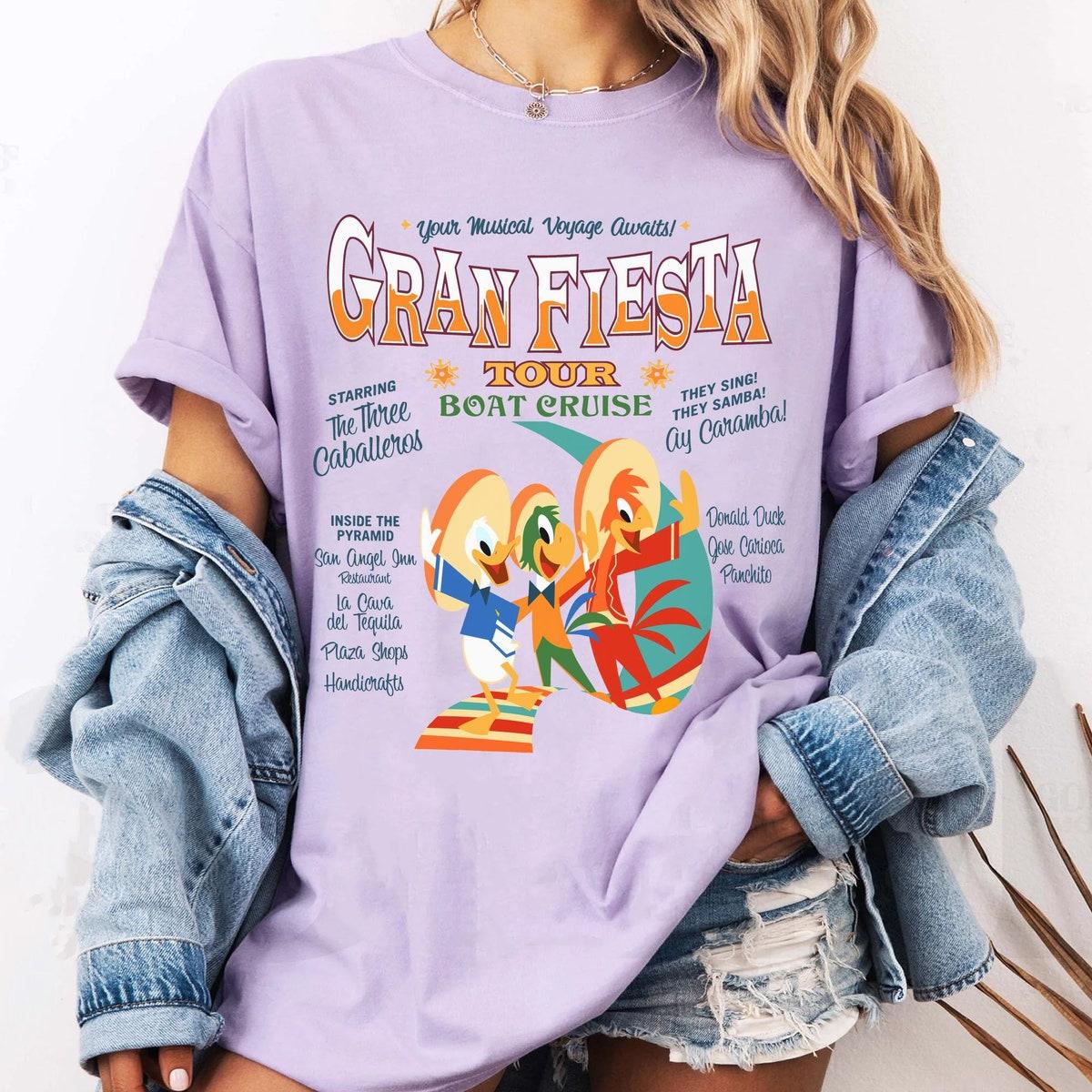 The Three Caballeros Gran Fiesta Tour Boat Cruise Shirt 6