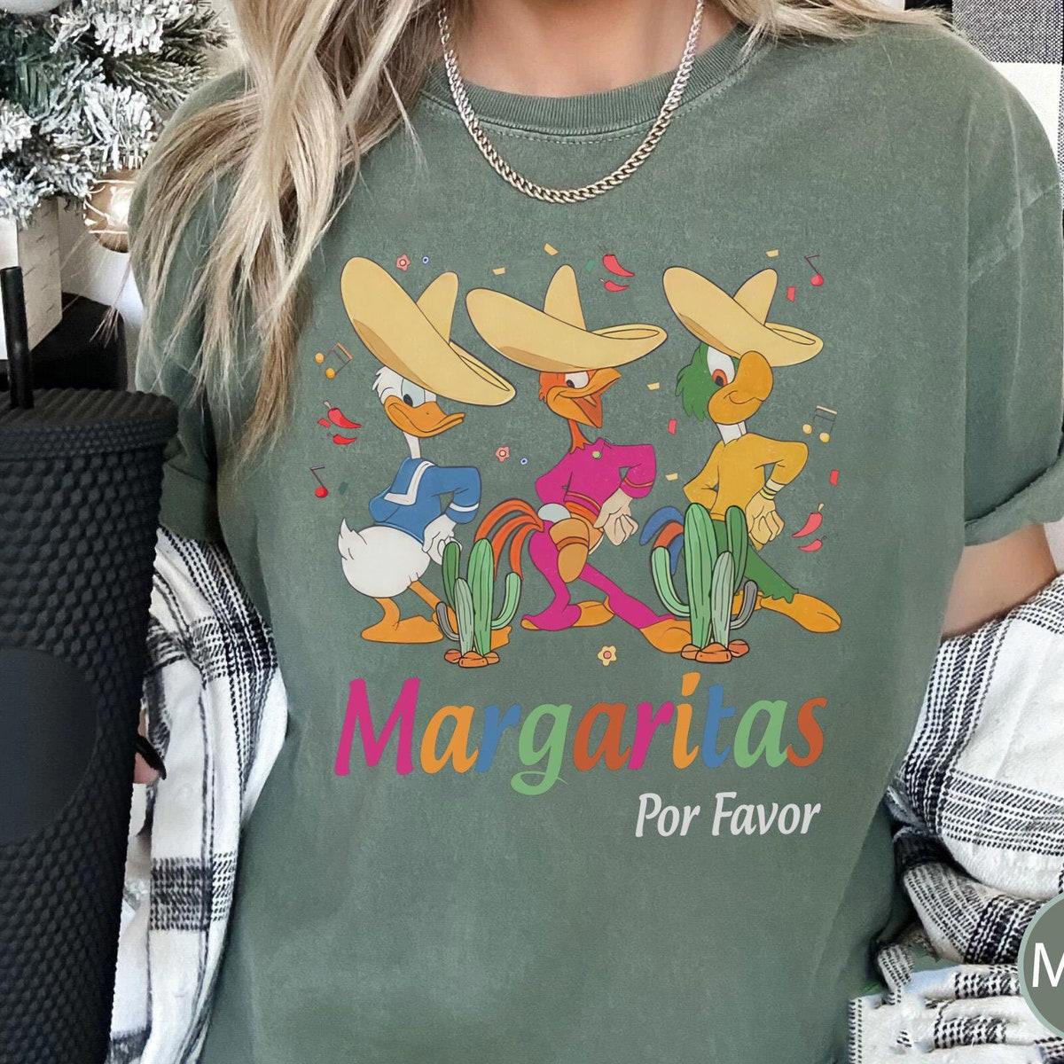 The Three Caballeros Margaritas Por Favor Shirt 3