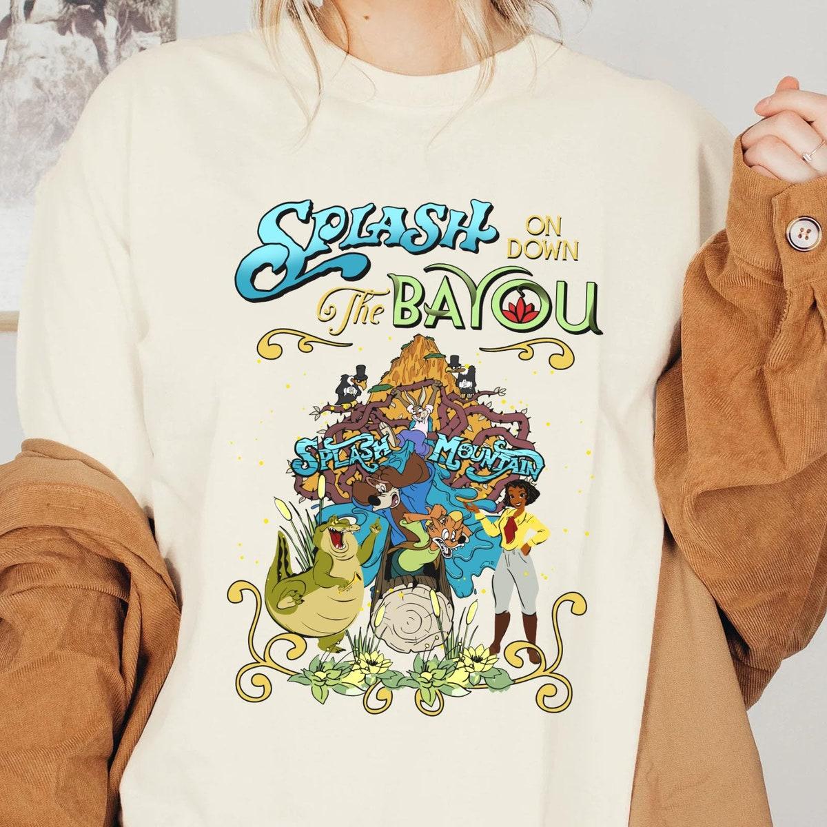 Tiana's Bayou Adventure Splash On Down The Bayou Shirt 1