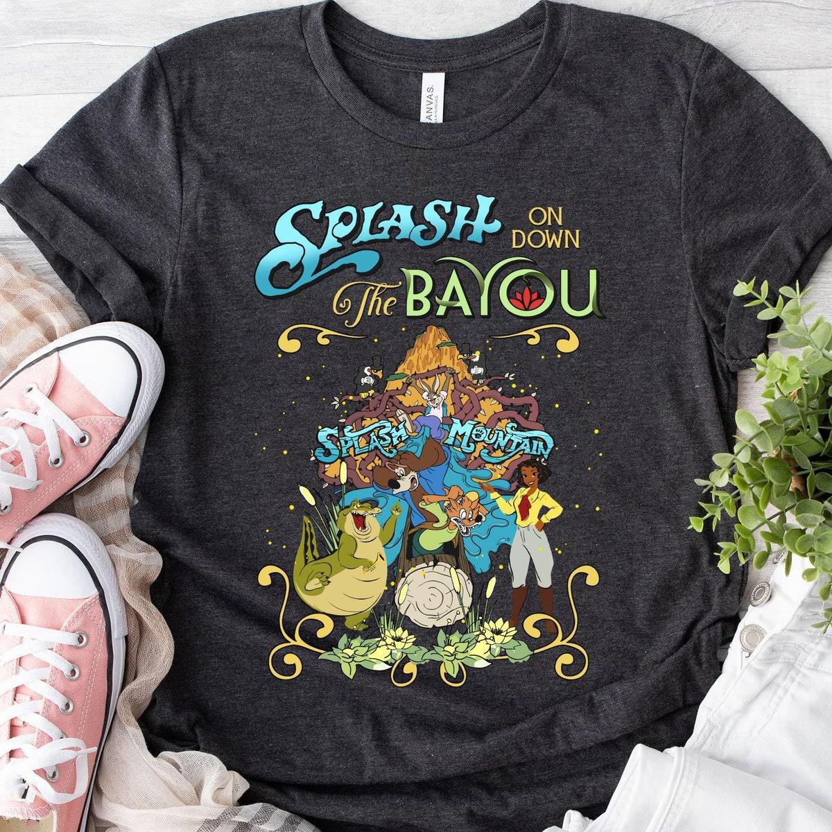 Tiana's Bayou Adventure Splash On Down The Bayou Shirt 2