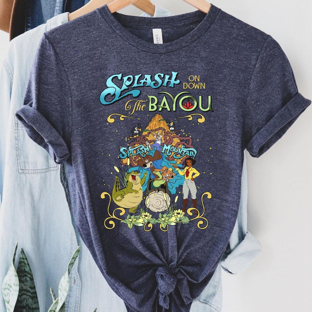 Tiana's Bayou Adventure Splash On Down The Bayou Shirt 4