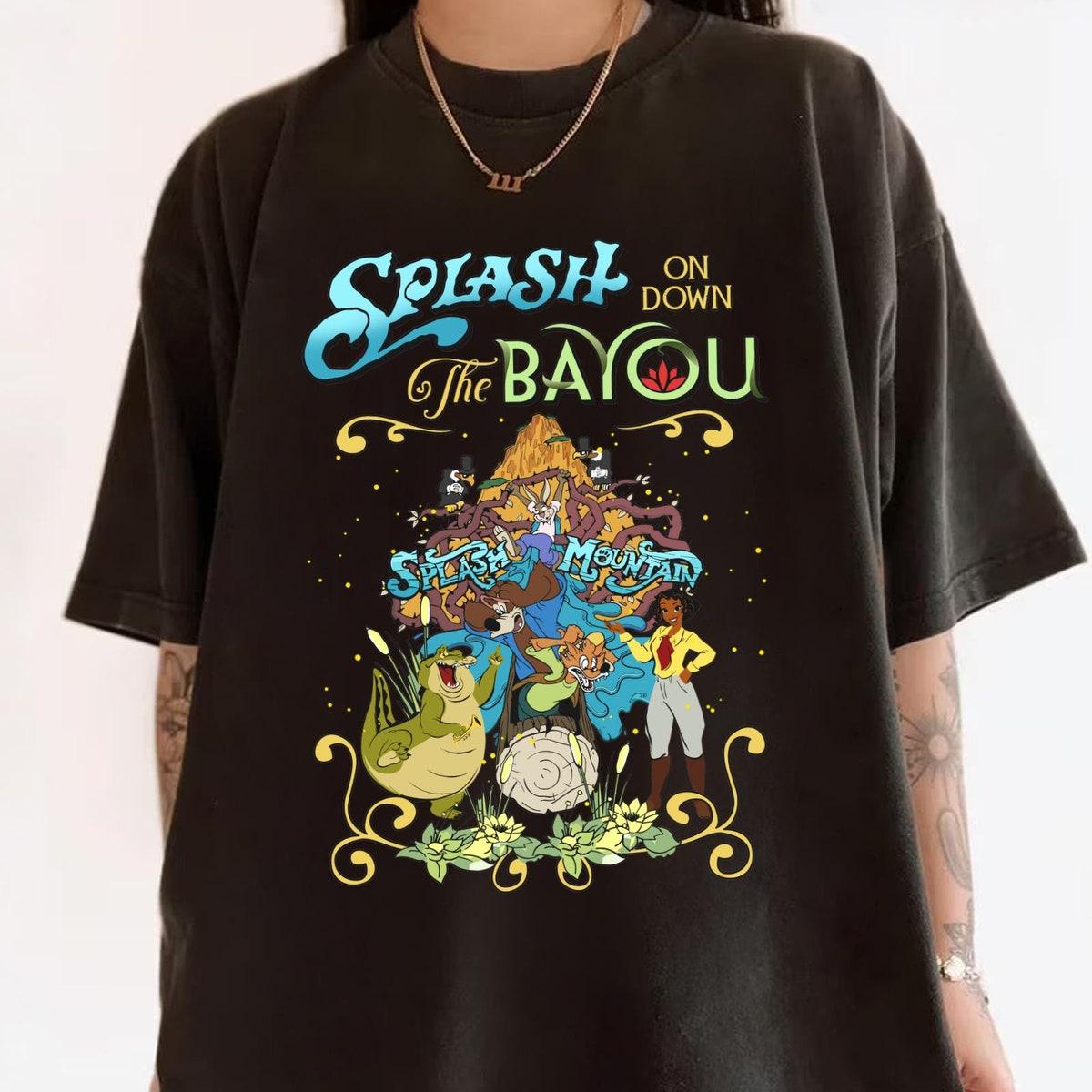 Tiana's Bayou Adventure Splash On Down The Bayou Shirt 5