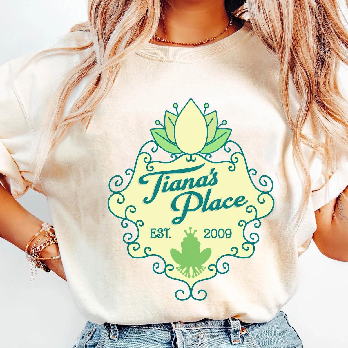 Tiana's Place Est 2009 The Princess And The Frog Shirt 2