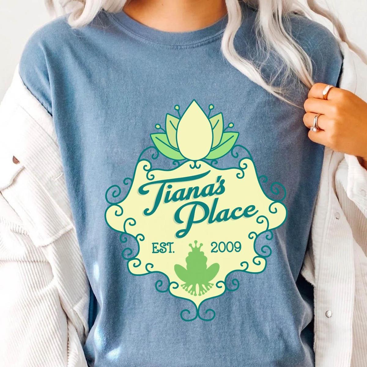 Tiana's Place Est 2009 The Princess And The Frog Shirt 3