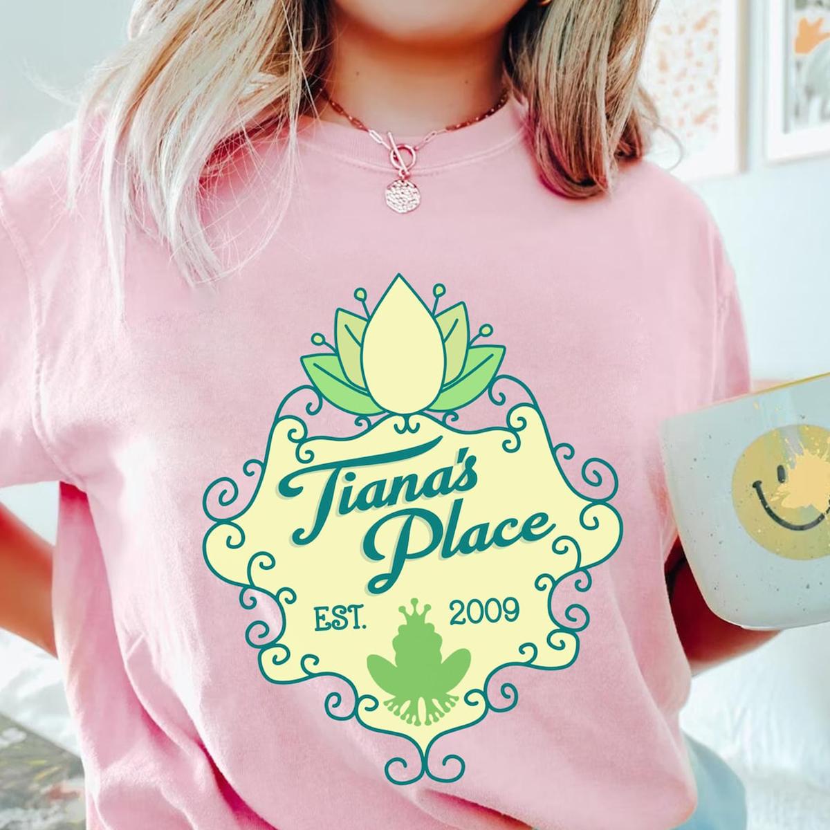 Tiana's Place Est 2009 The Princess And The Frog Shirt 6