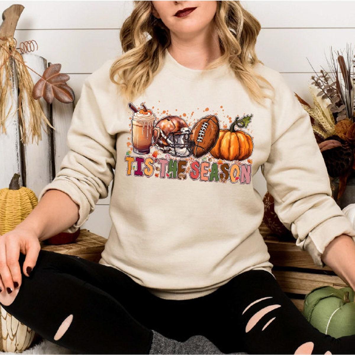 Tis The Season Halloween Baseball Pumpkin Spooky Season Halloween Shirt 2