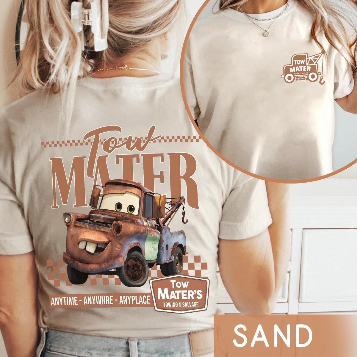 Tow Mater Towing And Salvage Welcome Radiator Springs Shirt 2