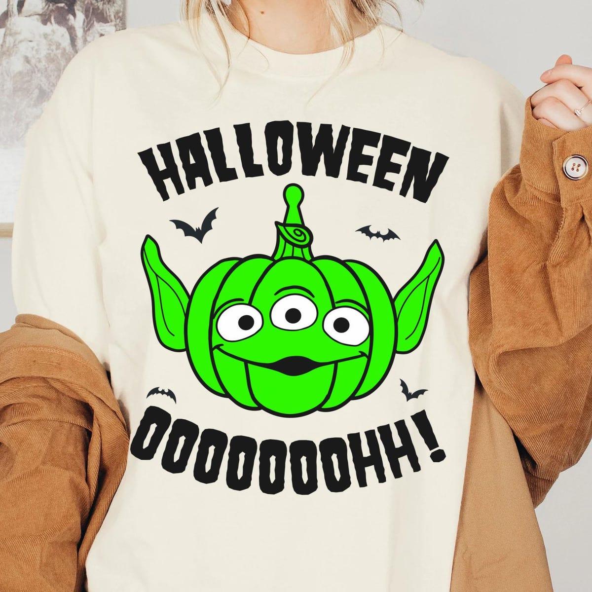 Toy Story Alien Pumpkin Costume Halloween Shirt 5