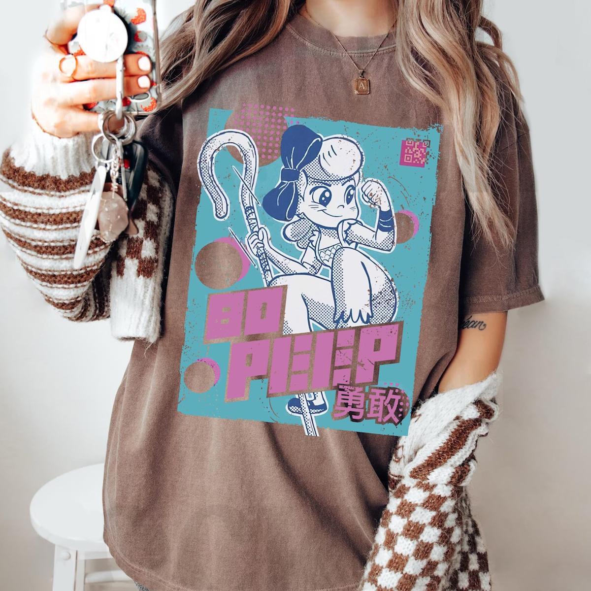 Toy Story Bo Peep Kanji Style Poster Shirt 7