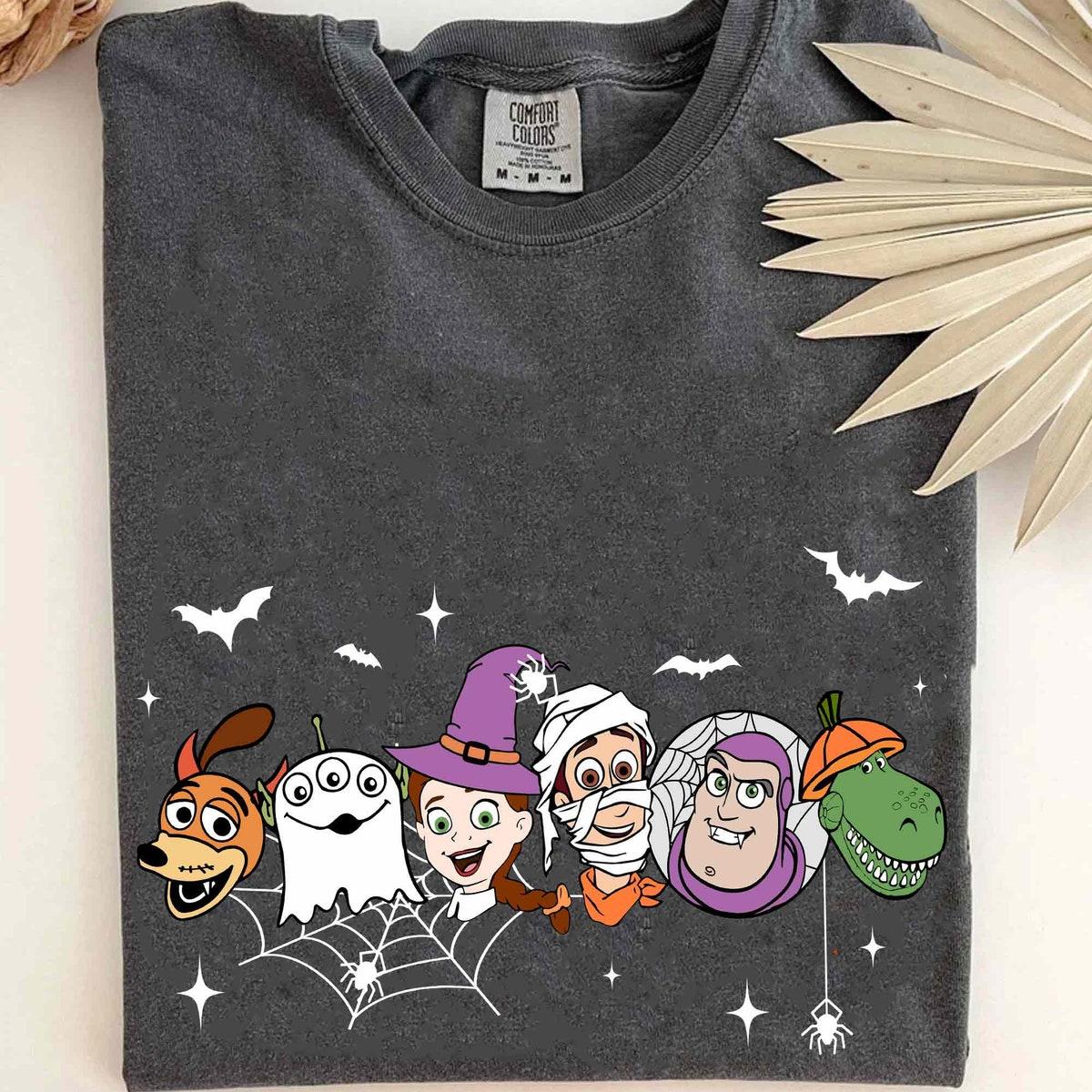 Toy Story Characters Halloween Costume Shirt 3