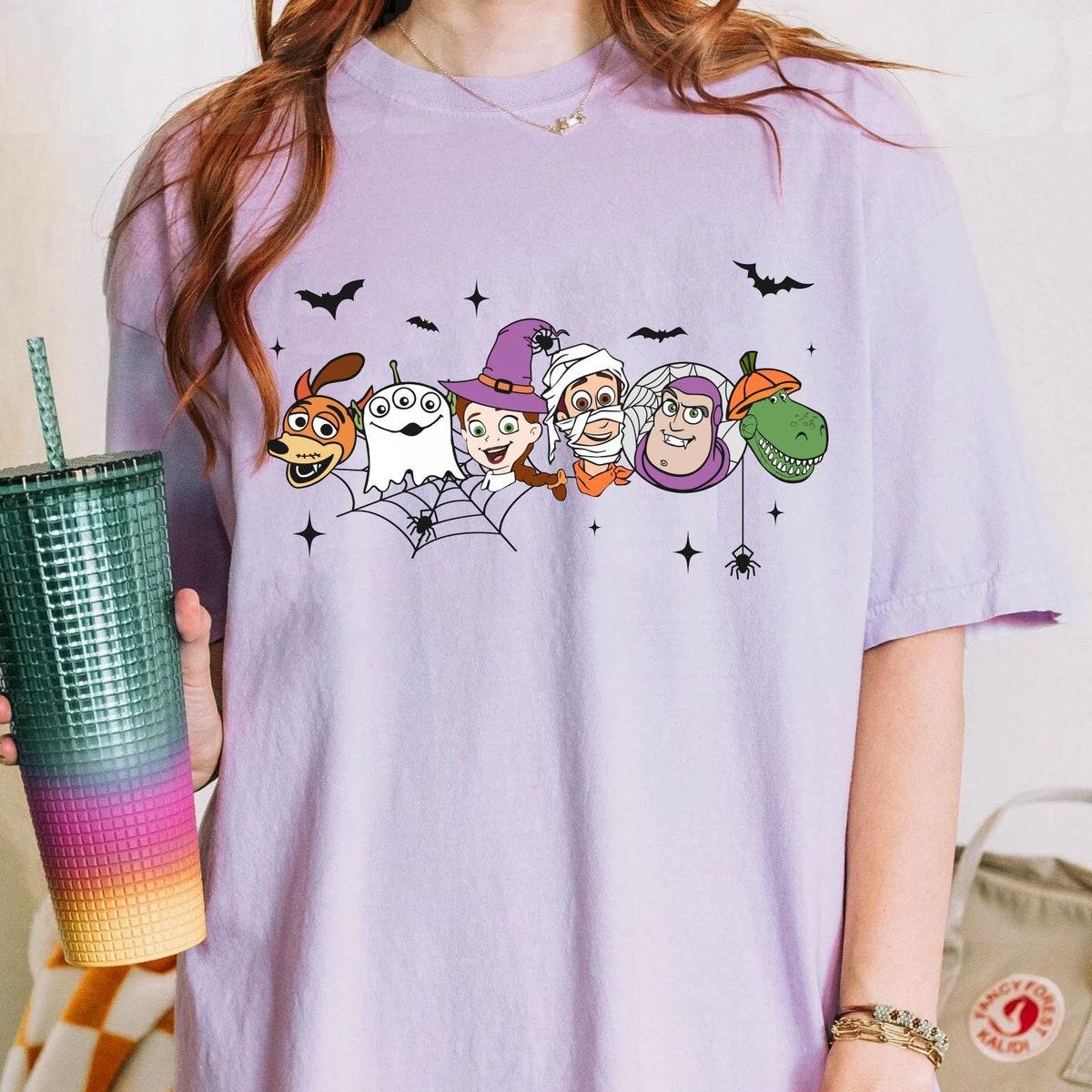 Toy Story Characters Halloween Costume Shirt 4