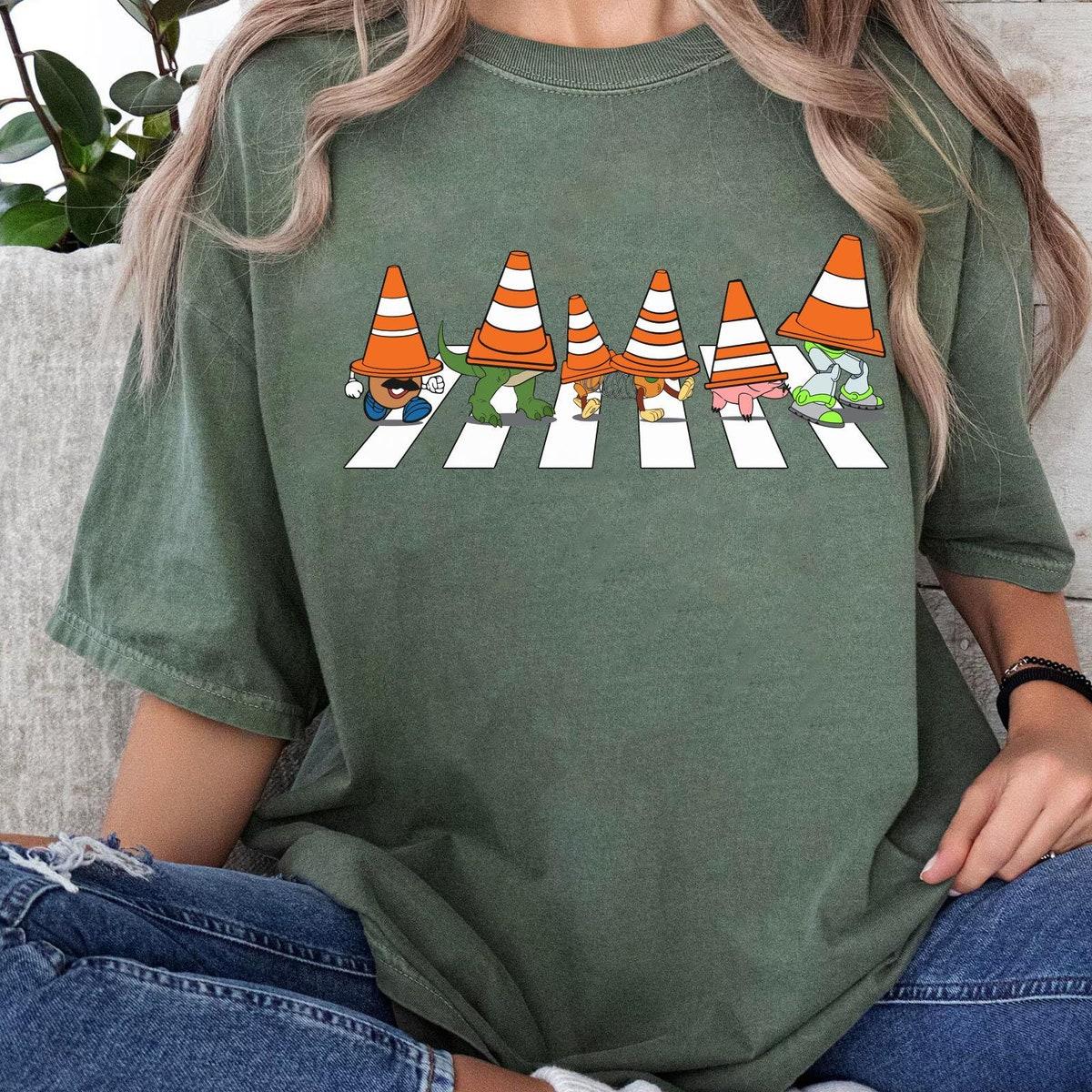 Toy Story Crossing Abbey Road Shirt 4