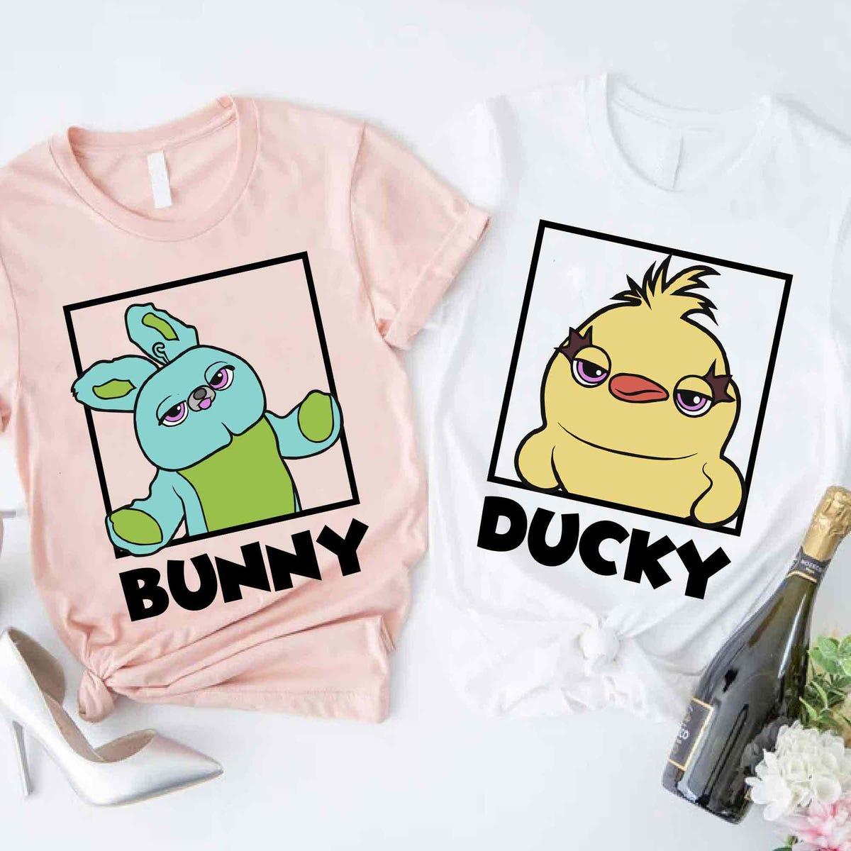 Toy Story Ducky And Bunny Couple Couple Matching Shirt 6