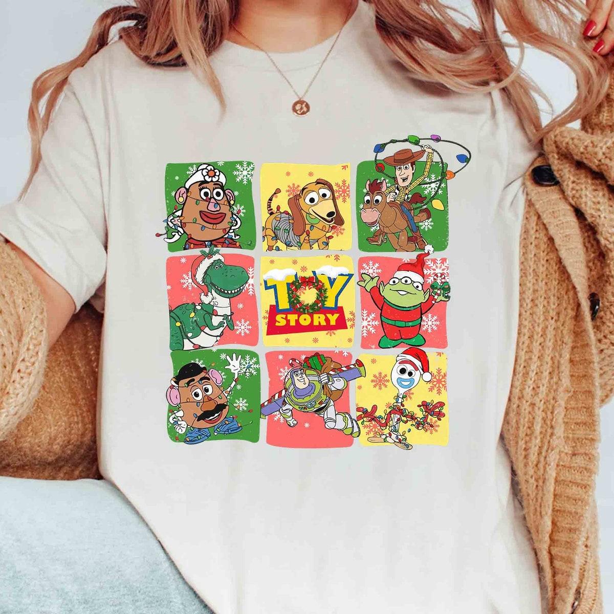 Toy Story Group You've Got A Friend In Me Christmas Balloon Shirt 1