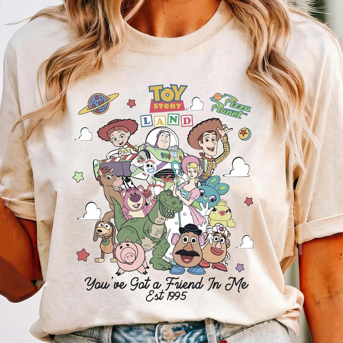 Toy Story Group You've Got A Friend In Me Est 1995 Shirt 1