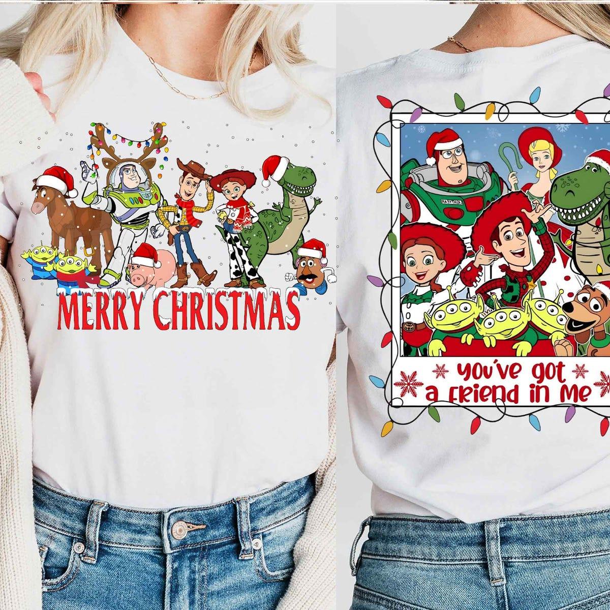 Toy Story Merry Christmas Pixar Xmas Shirt 2