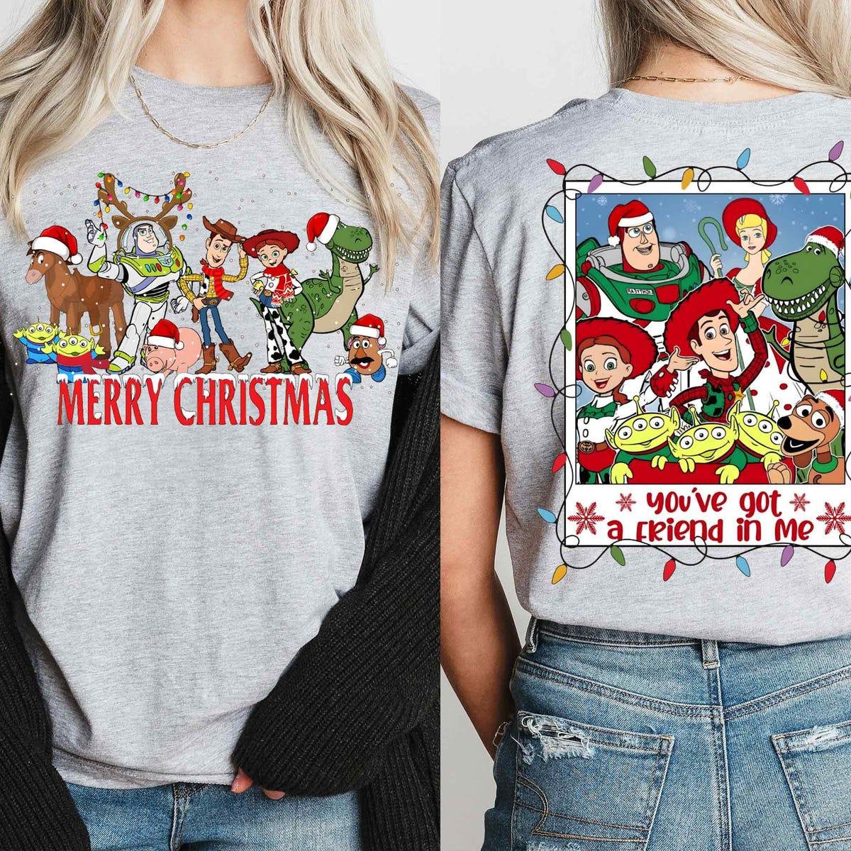 Toy Story Merry Christmas Pixar Xmas Shirt 4