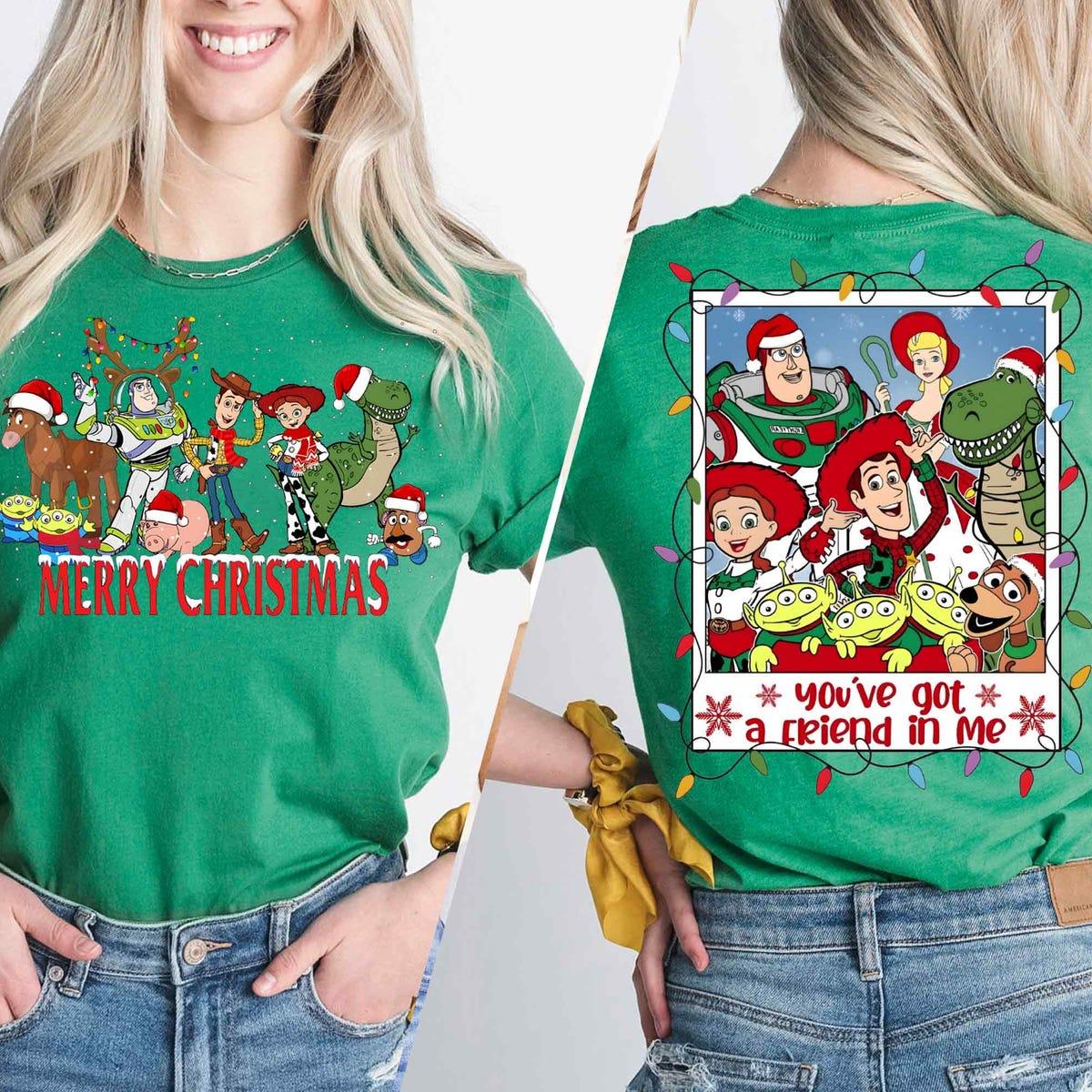 Toy Story Merry Christmas Pixar Xmas Shirt 5