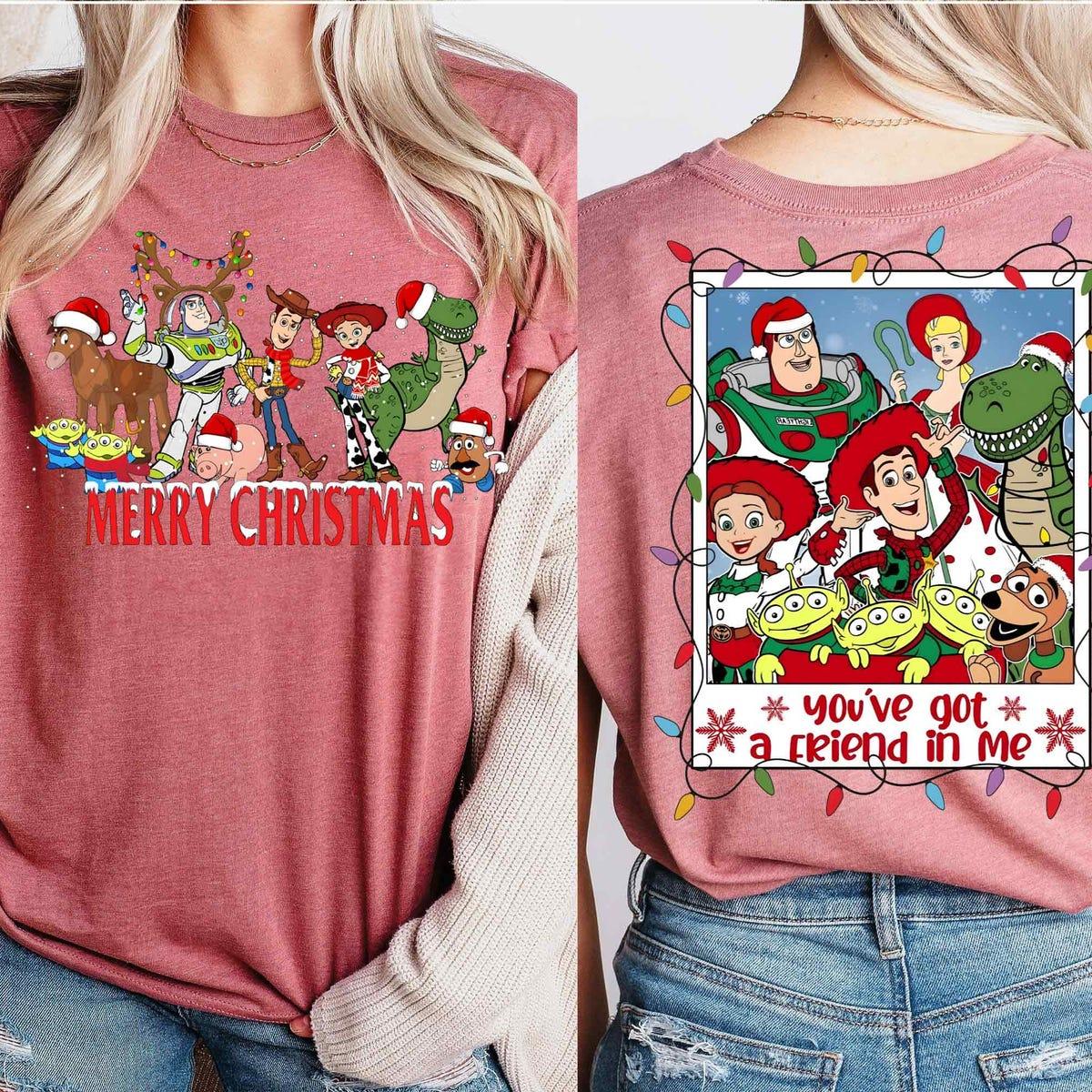 Toy Story Merry Christmas Pixar Xmas Shirt 6