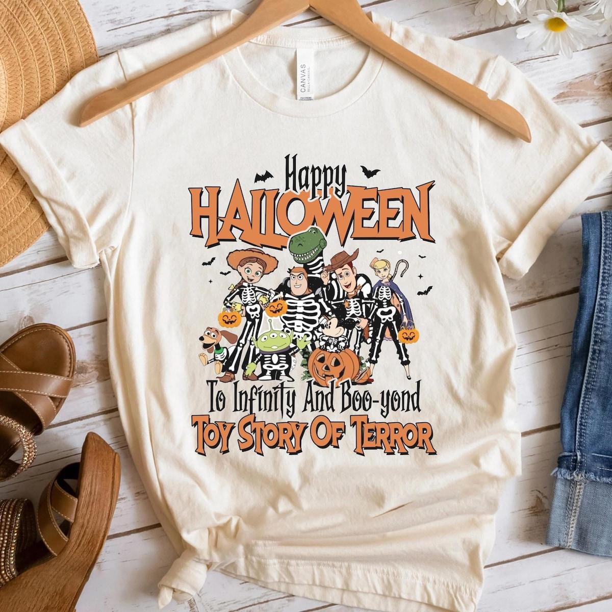 Toy Story Of Terror Halloween Spooky Season Shirt 1