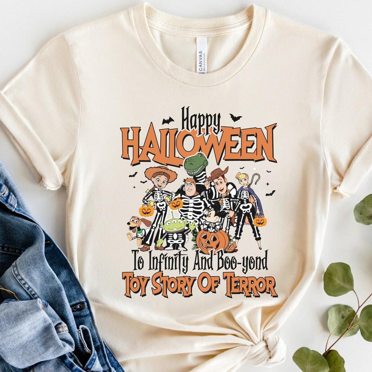 Toy Story Of Terror Halloween Spooky Season Shirt 2