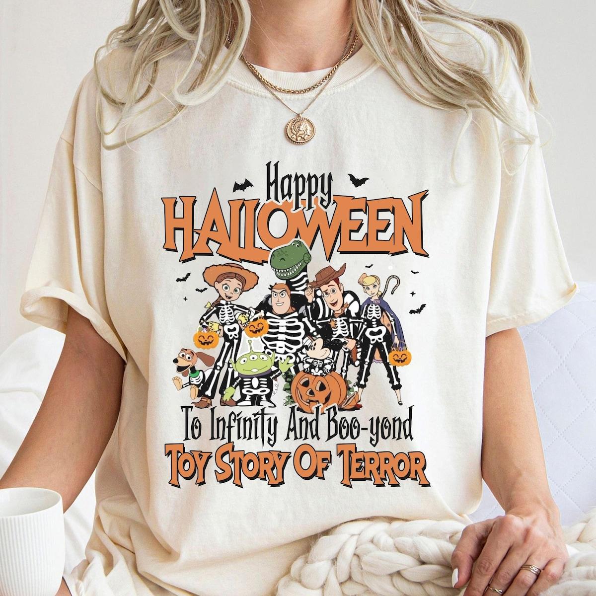 Toy Story Of Terror Halloween Spooky Season Shirt 3