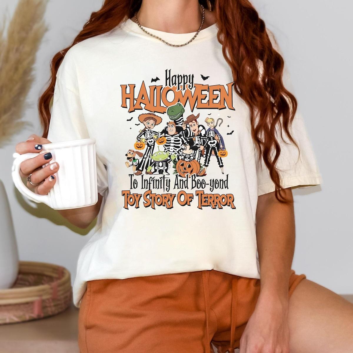 Toy Story Of Terror Halloween Spooky Season Shirt 5