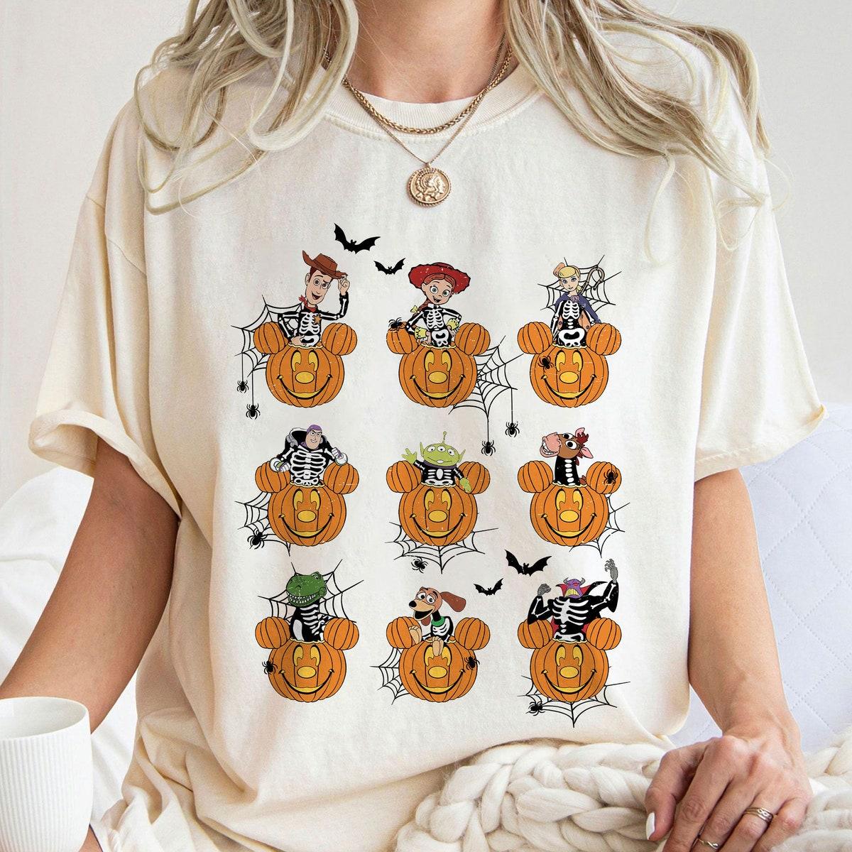 Toy Story Out Of Pumpkins Halloween Shirt 1