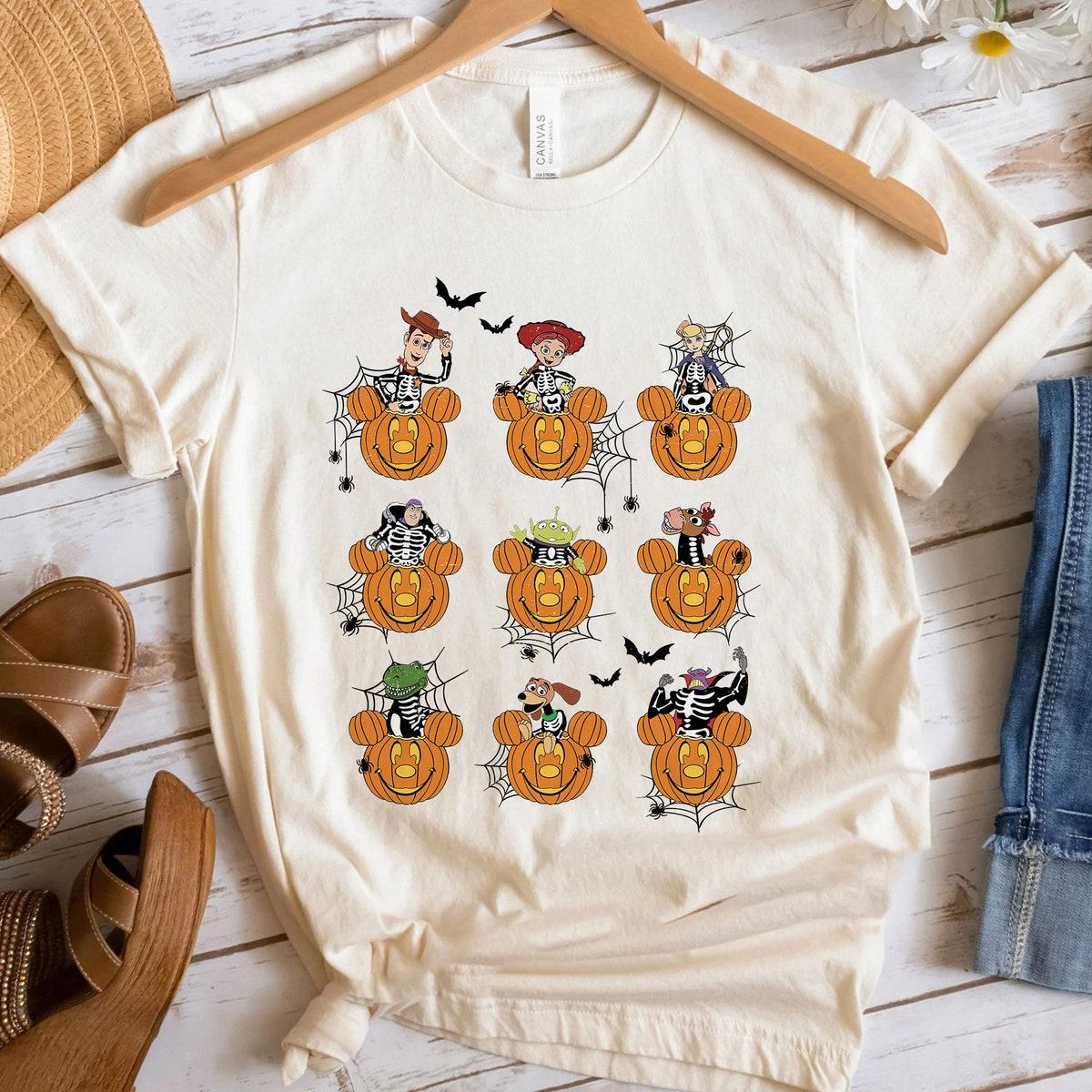 Toy Story Out Of Pumpkins Halloween Shirt 4