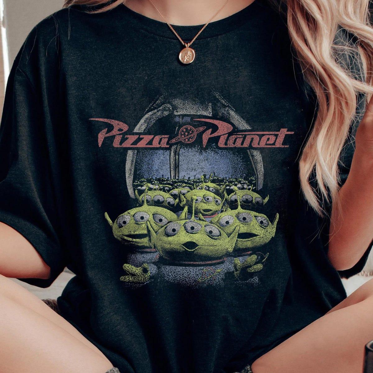 Toy Story Pizza Planet Aliens And Claw Shirt 1