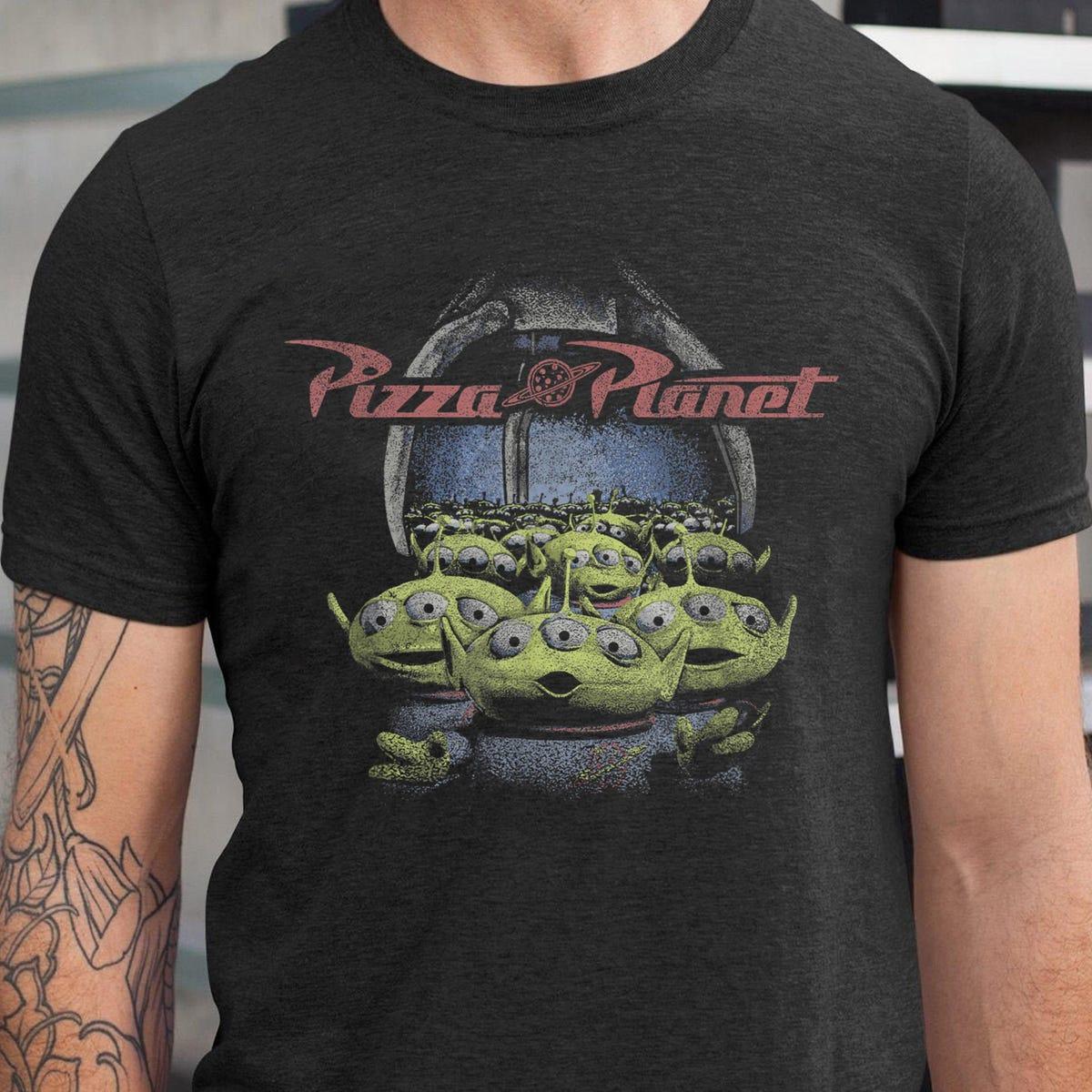 Toy Story Pizza Planet Aliens And Claw Shirt 4