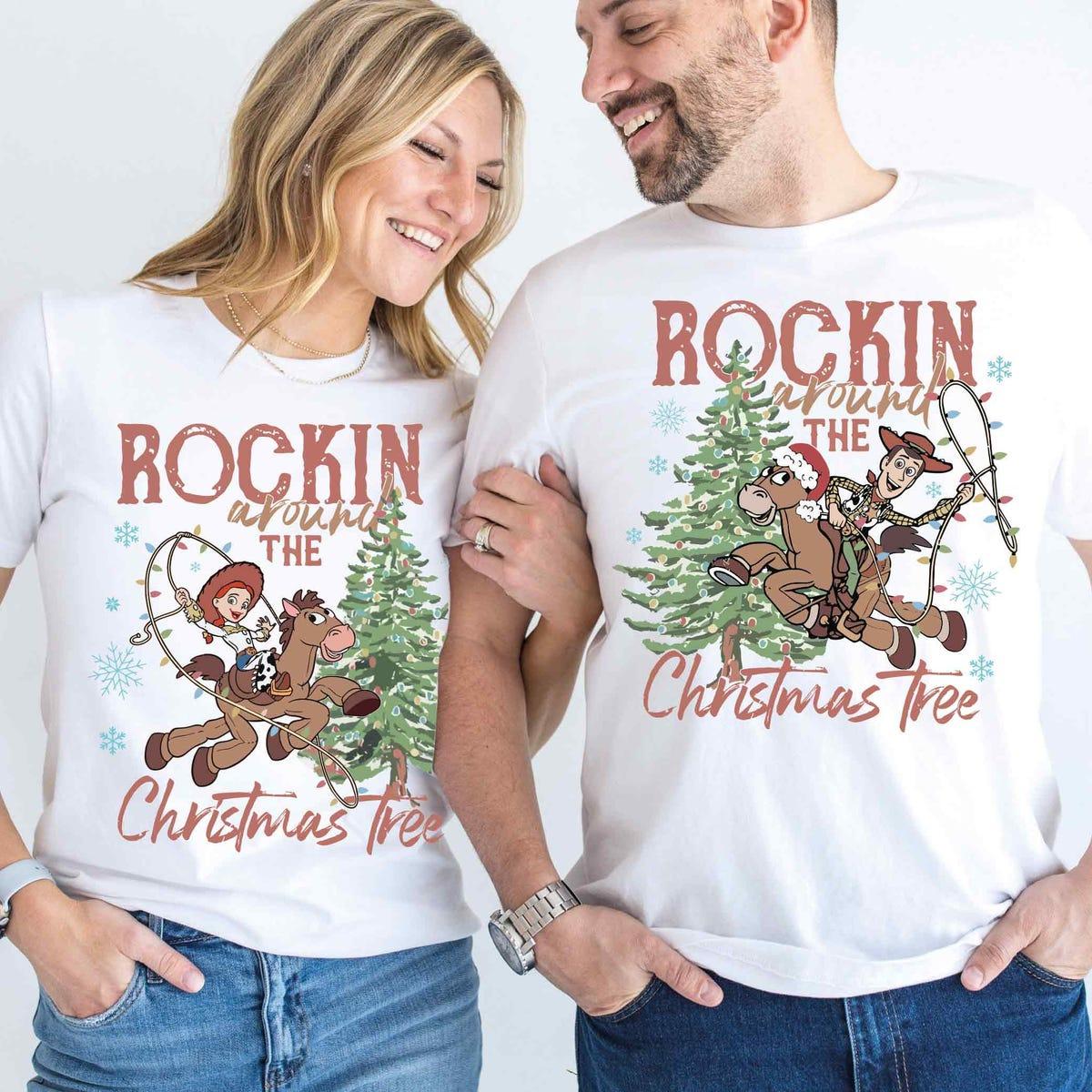 Toy Story Rockin' Around Christmas Tree Shirt 1